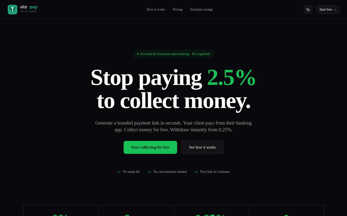 vitepay screenshot